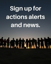 Sign up for action alerts