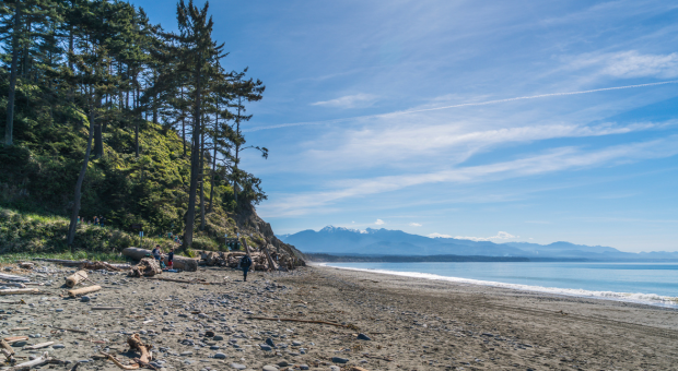 Dungeness National Wildlife Refuge in WA